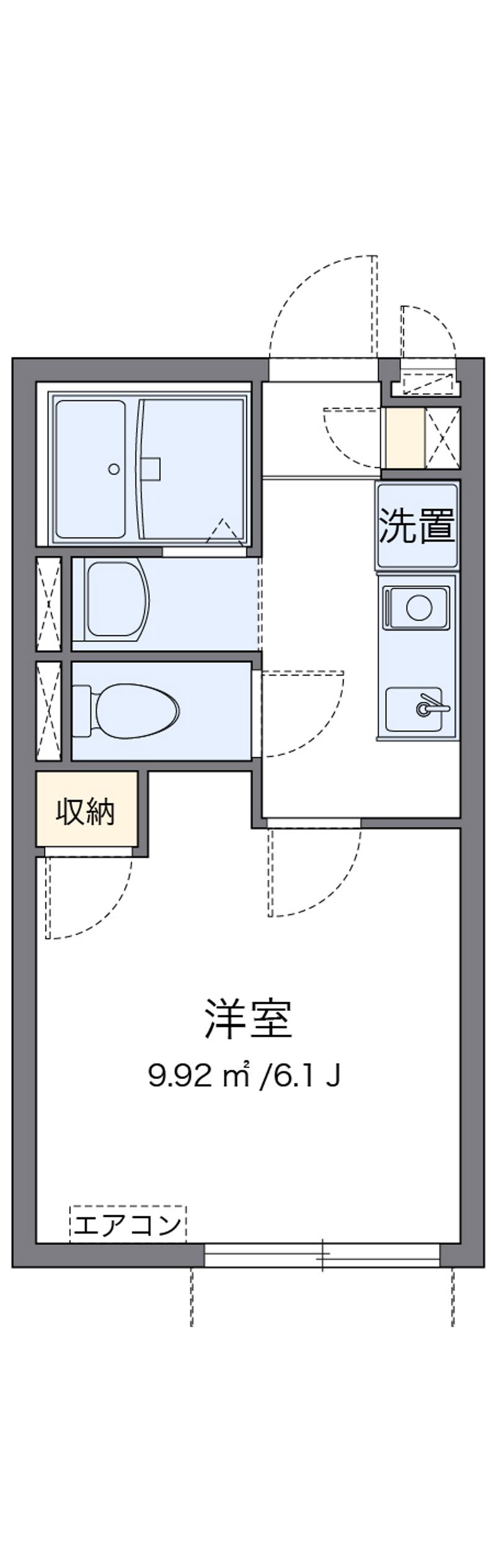ヴィアロ伊興レジデンスＡ 間取図