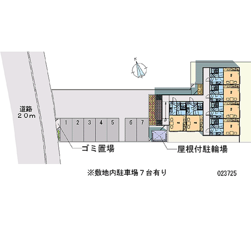 23725月租停車場