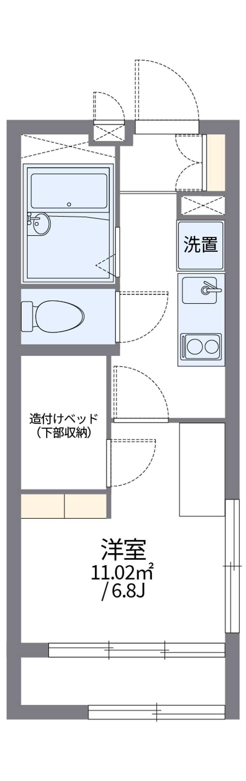 レオパレスＡＬＥＧＲＥ 間取り