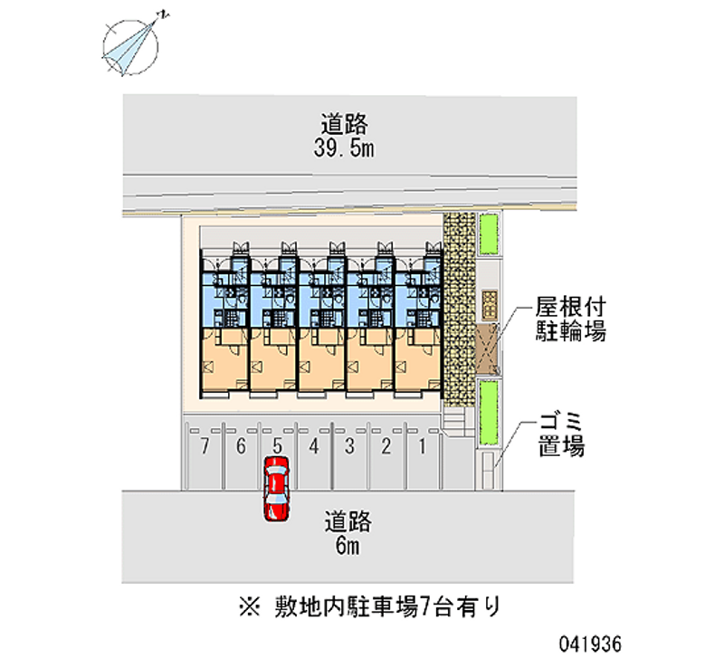 41936 Monthly parking lot