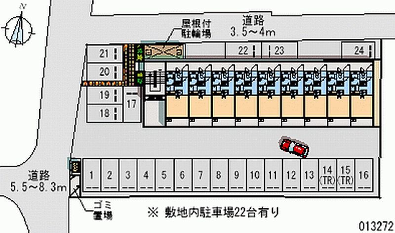 13272月租停車場