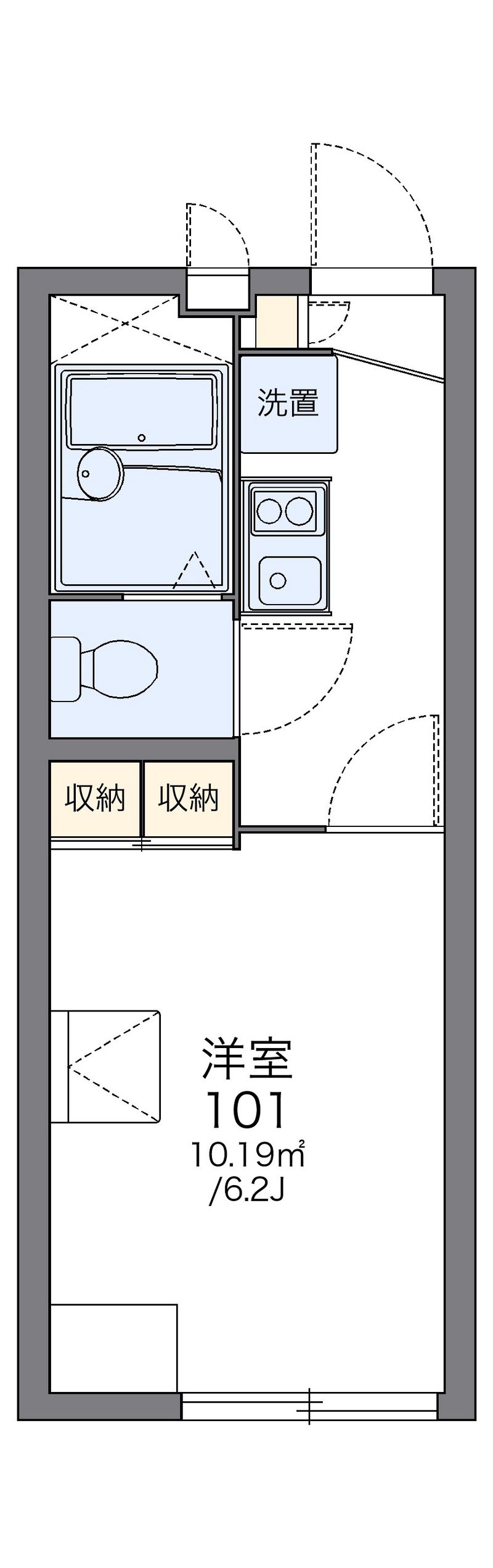 レオパレスＭＯＫＯ　 間取図