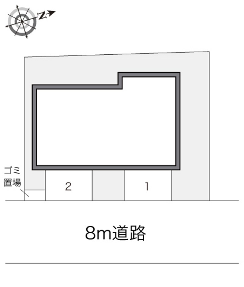 レオパレスドエル 配置図