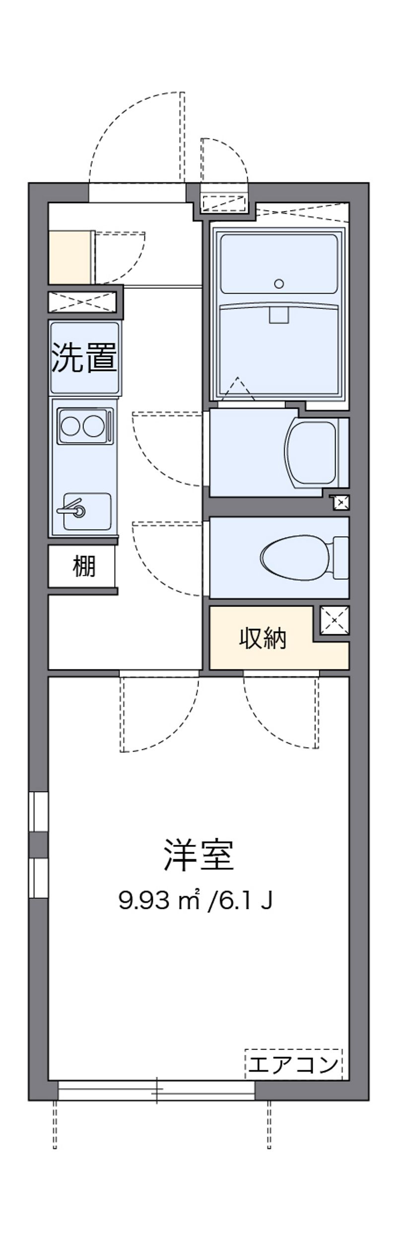 クレイノル　ディネ 間取図
