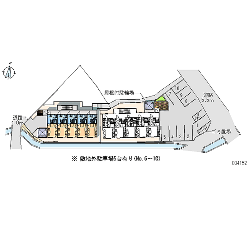 レオパレススターライツ 区画図
