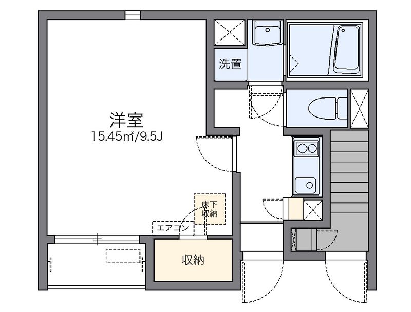 レオネクストファミーユＳ 間取図