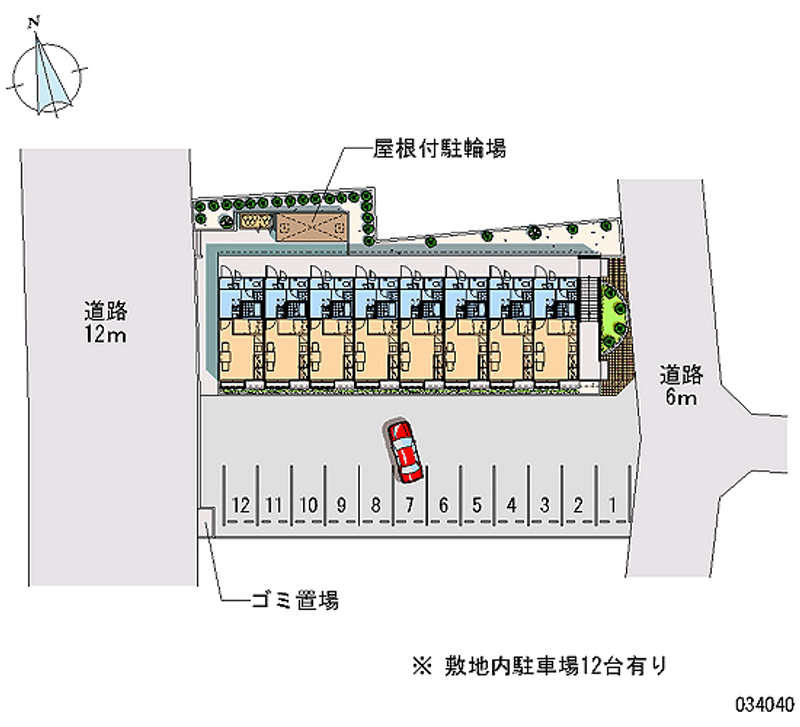 34040 Monthly parking lot