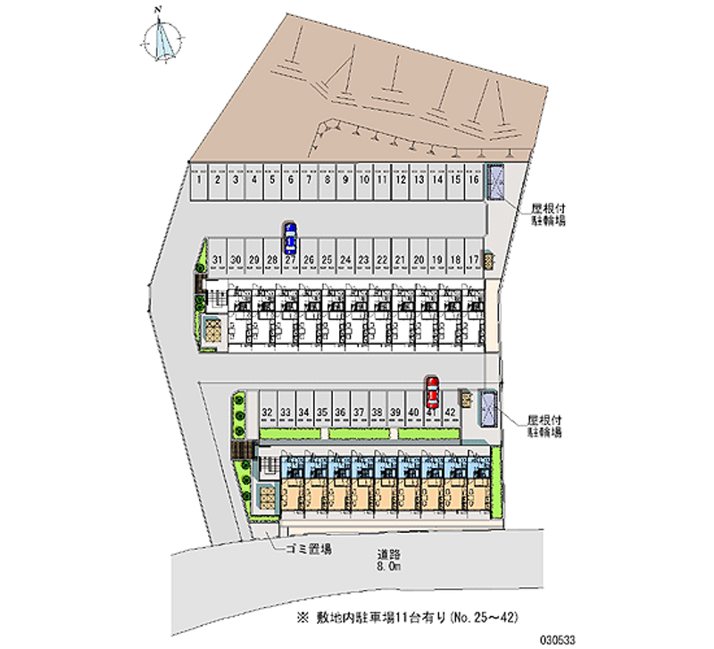 30533月租停车场