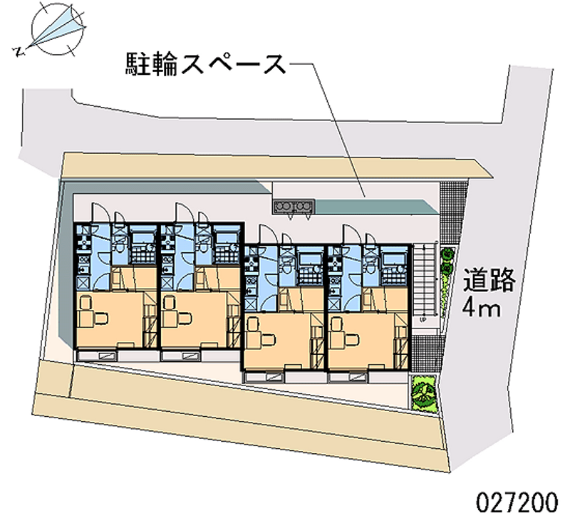 レオパレスＹＯＳＨＩＤＡ 区画図
