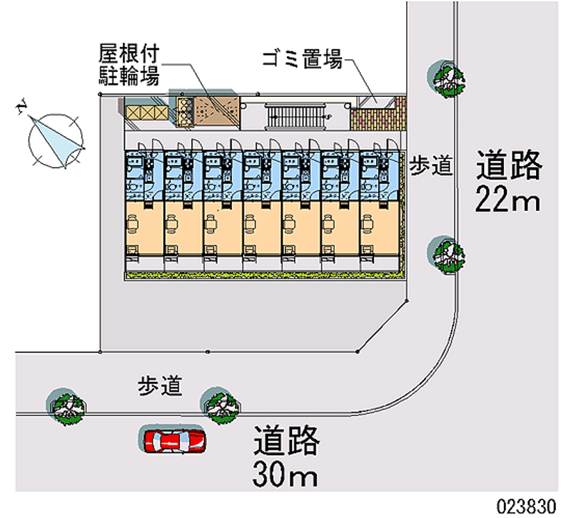 レオパレス彦左衛門 区画図