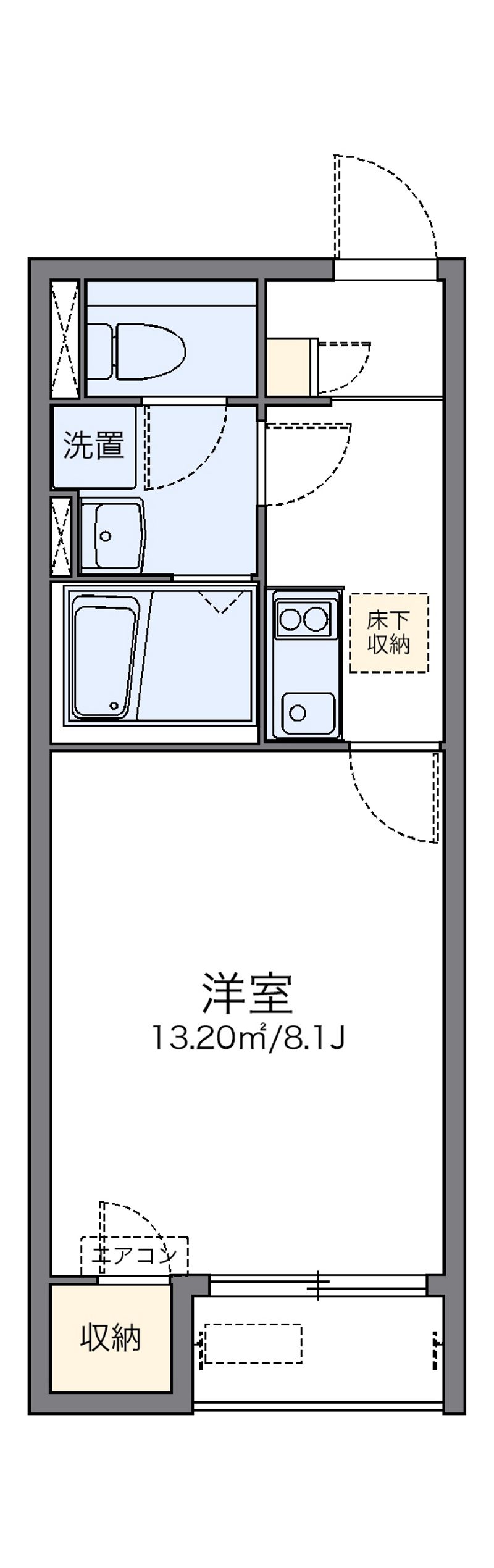 レオネクスト椎の木 間取図