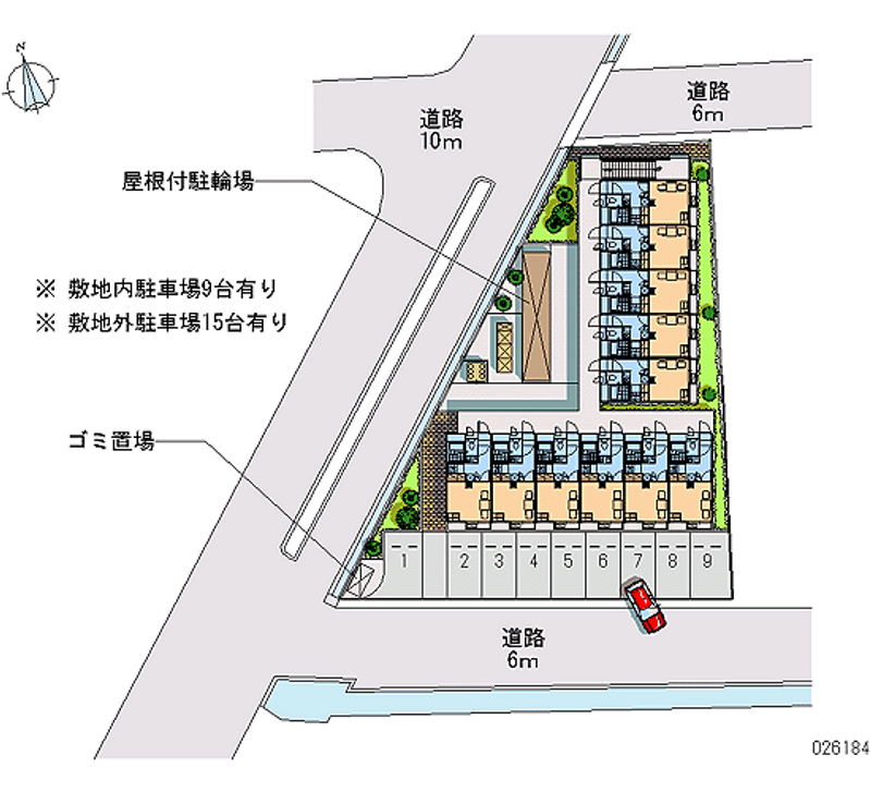 26184 Monthly parking lot