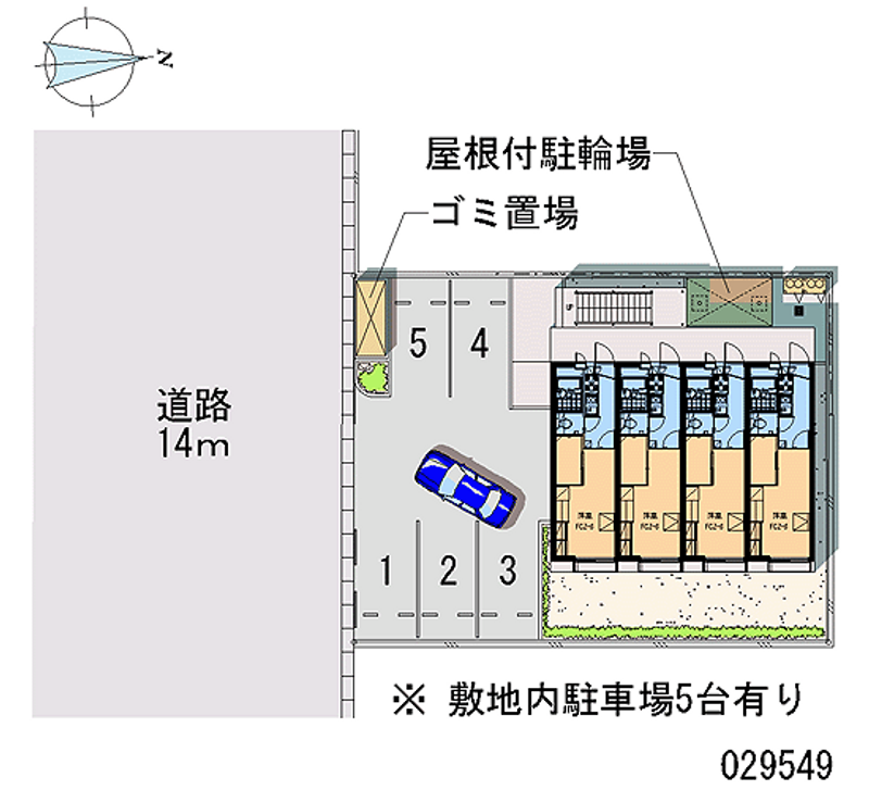 レオパレス総社南パル　２ 月極駐車場