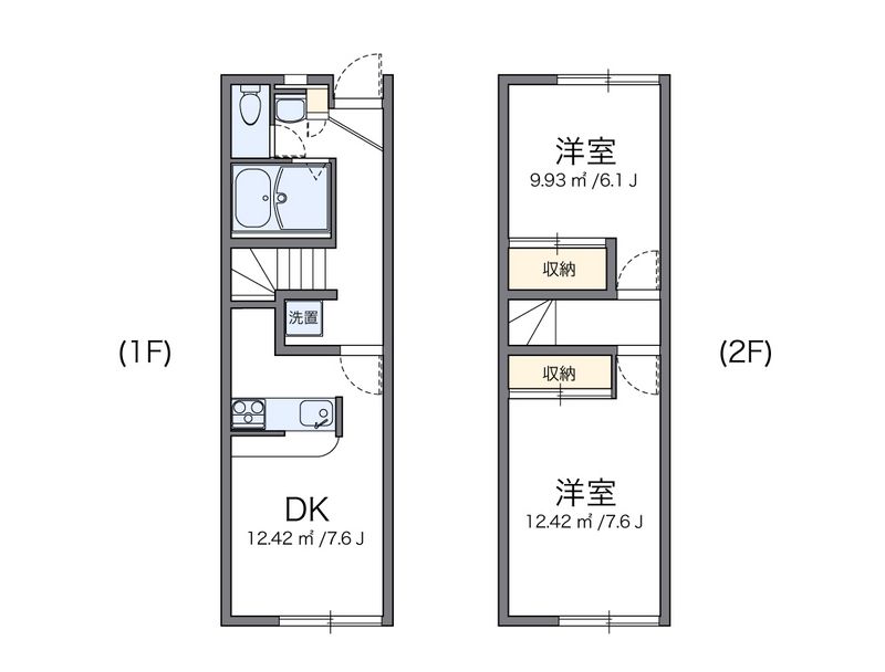 レオパレスマリンズＭＡＹＵ 間取図