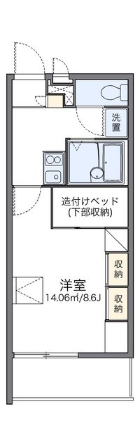 レオパレススカイ 間取り図