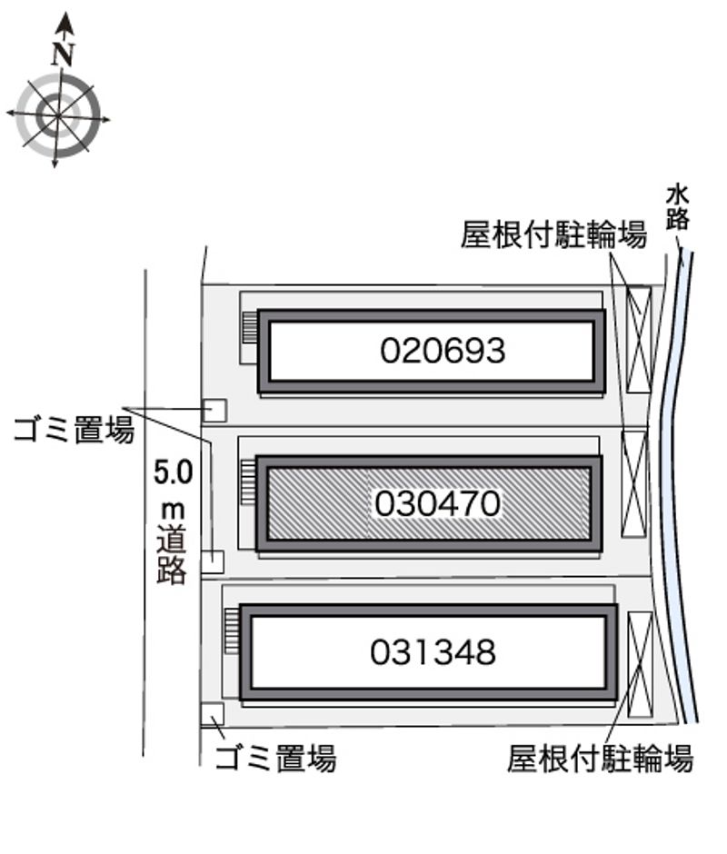 レオパレスシェダル 配置図