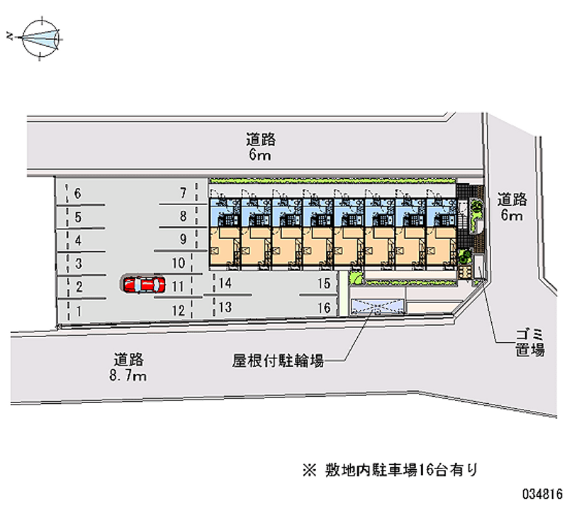 34816 bãi đậu xe hàng tháng