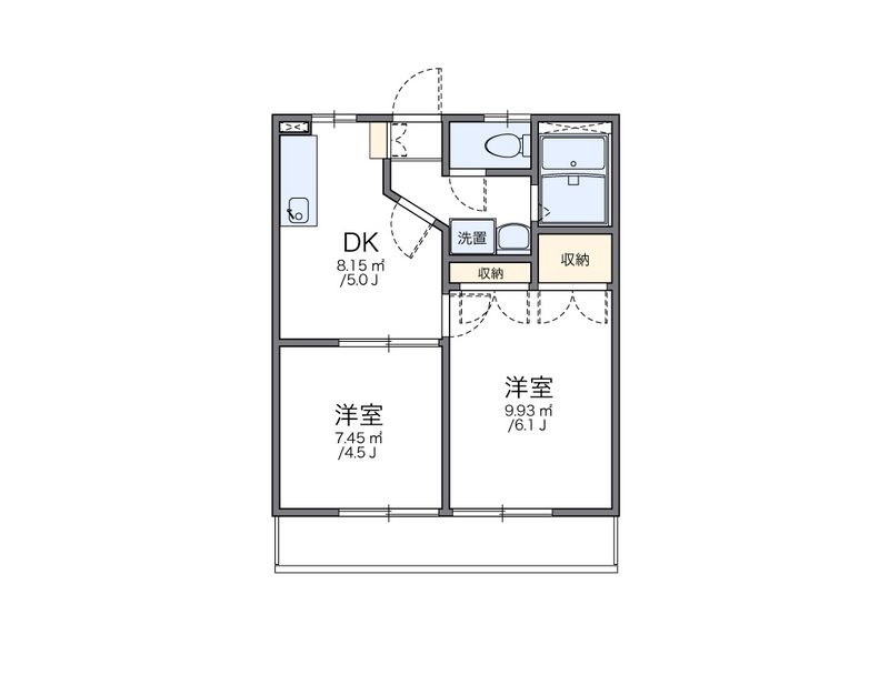 レオパレスＡＫＵＲＡ 間取り