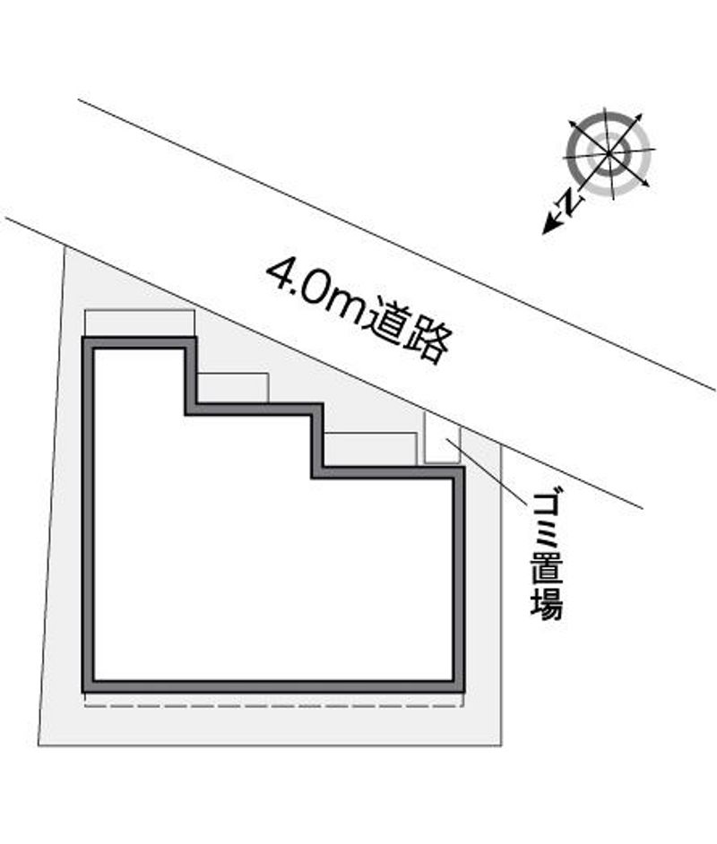 レオパレスさくら 配置図