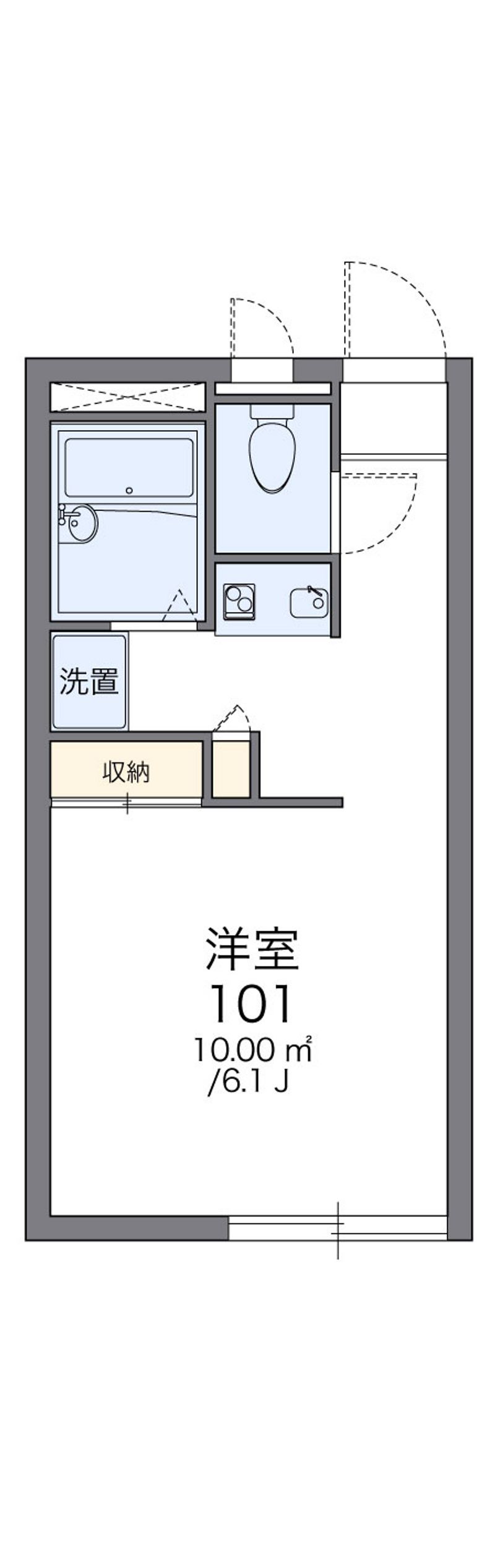 レオパレスＰＲＥＭＩＥＲ 間取図