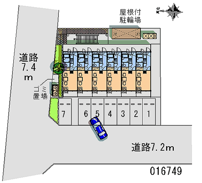 レオパレス新瑞 月極駐車場