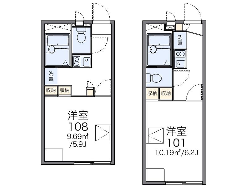 レオパレスｐｅｐｉｎｏ 間取り