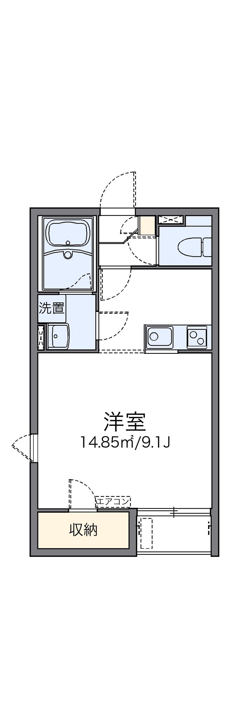 レオネクストユアリトルハイツ 間取図