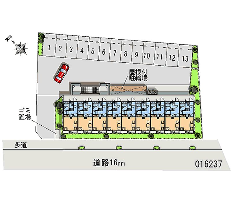 16237月租停車場