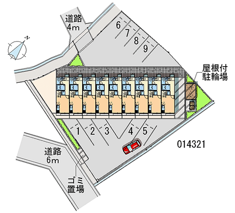 14321月租停車場