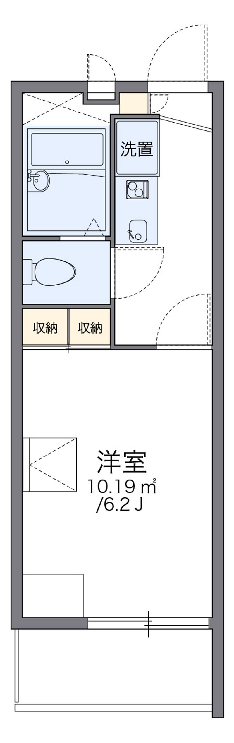 レオパレスＮＯＡＨ 間取図