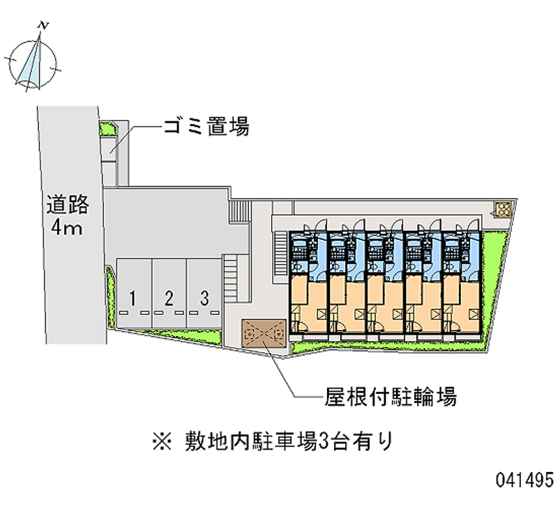 レオパレス星丘Ａ 月極駐車場