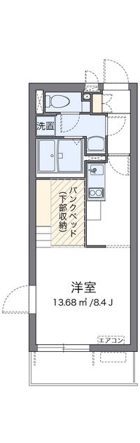 ミランダアヴェニール 間取り図