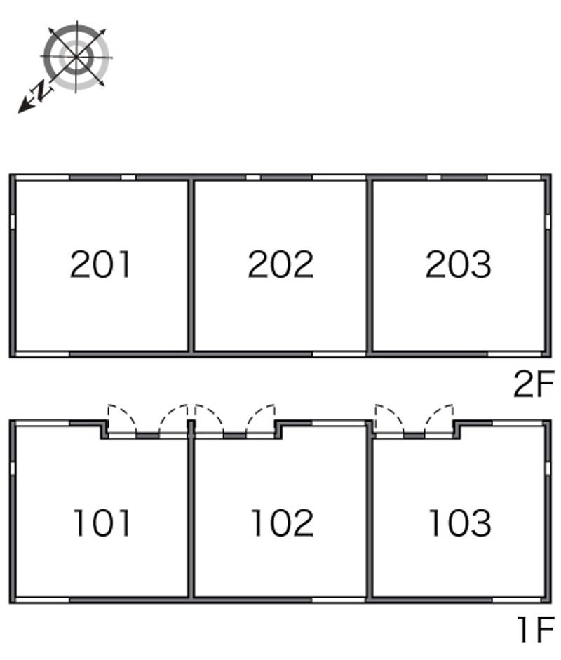 レオネクストサニーリーフ 間取り配置図