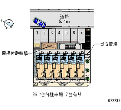 22232 Monthly parking lot