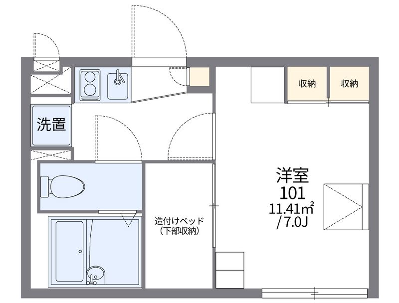 レオパレスＲｙｏｕｍａ 間取図