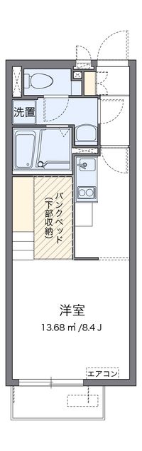 ミランダヒールコートⅡ 間取り図