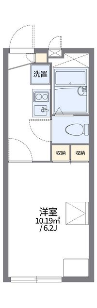 レオパレス清山 間取り図