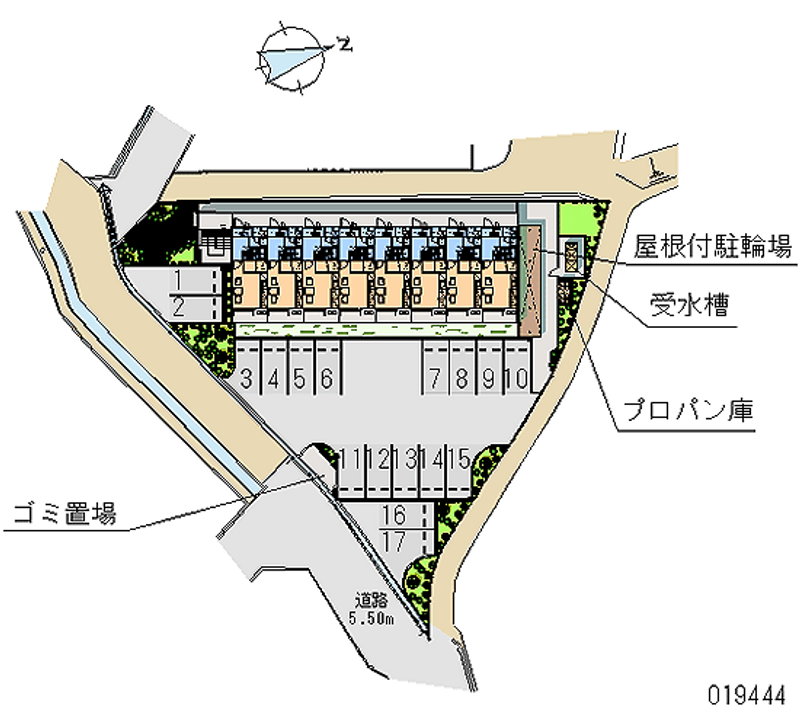 19444月租停车场