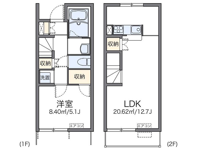 レオネクストたからＢ 間取図