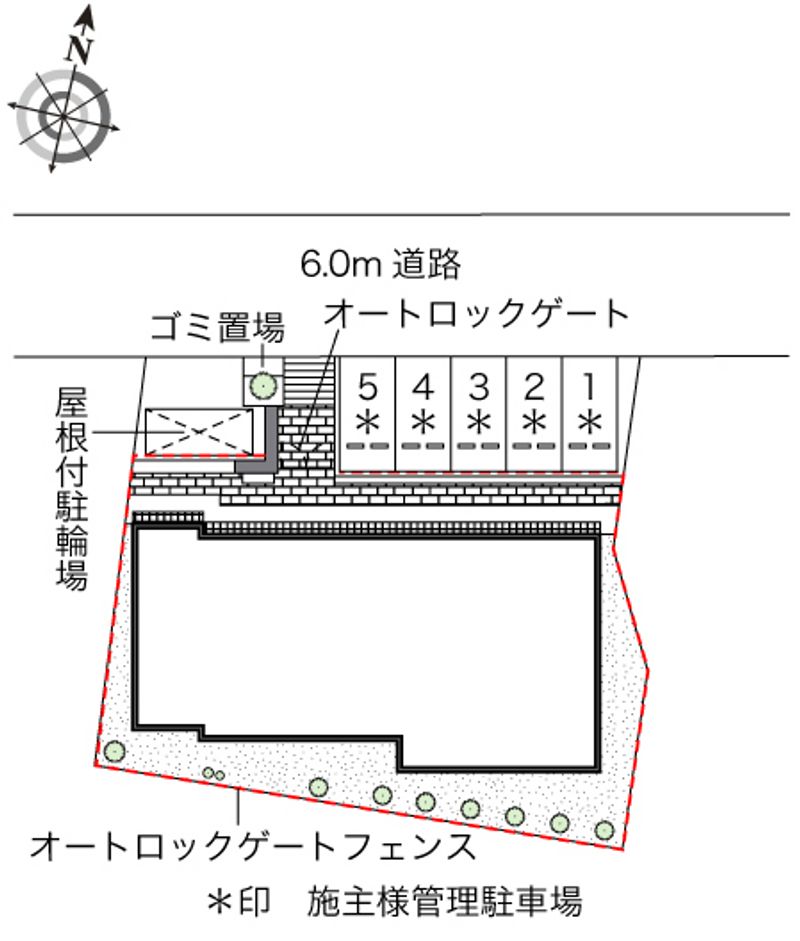 レオネクスト文士村 配置図