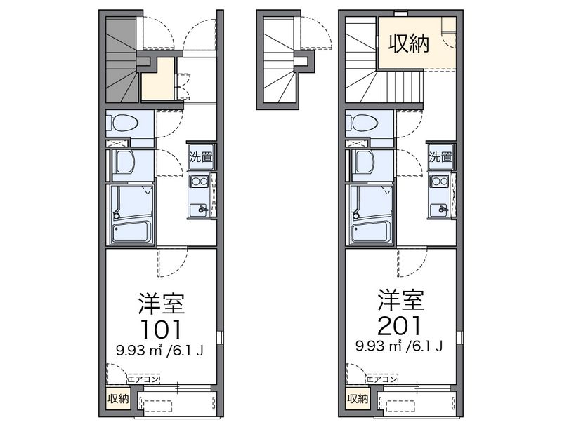 レオネクスト中野栄 間取図