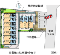 23653 Monthly parking lot