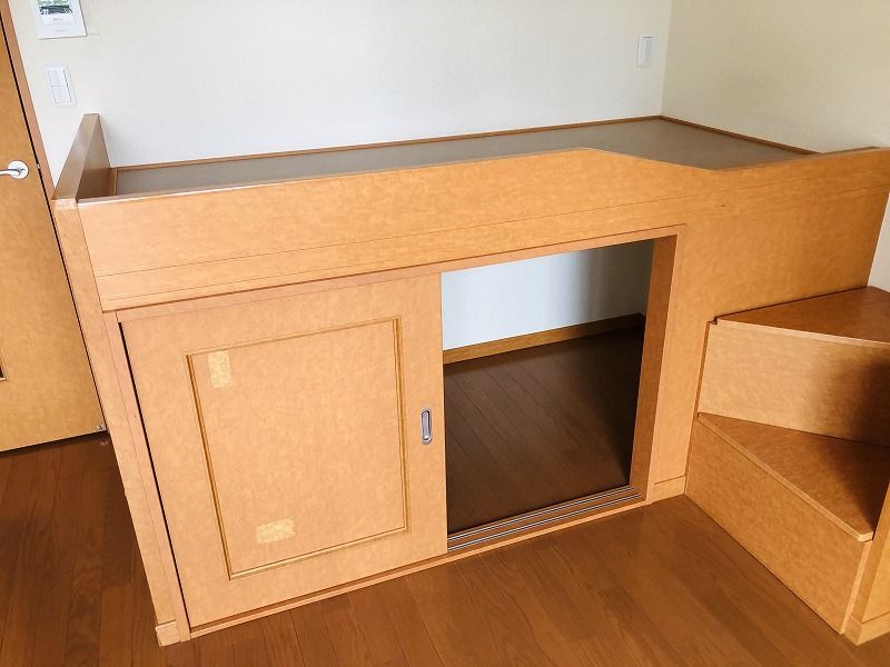 レオパレスローズメロー 収納