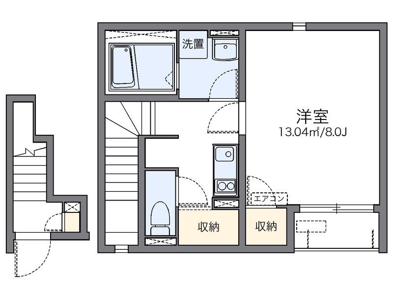 レオネクストＴｏｓｈｉ 間取図