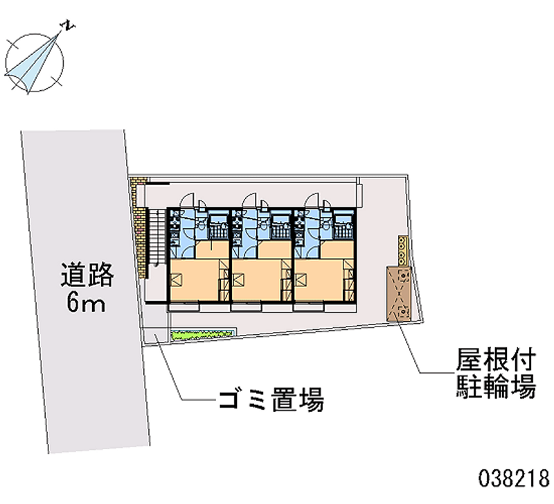 レオパレスパステロ 区画図