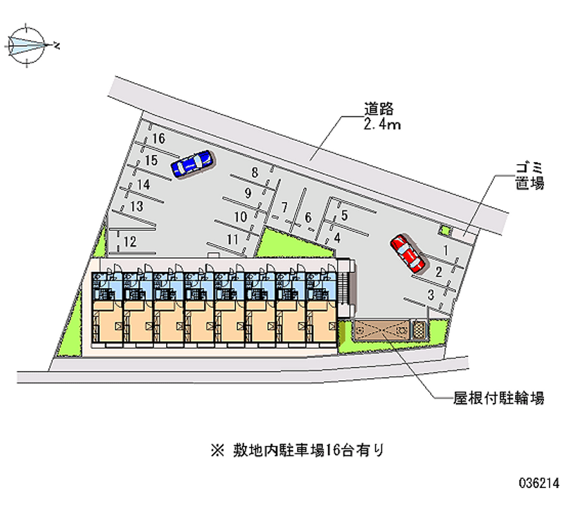 36214 Monthly parking lot