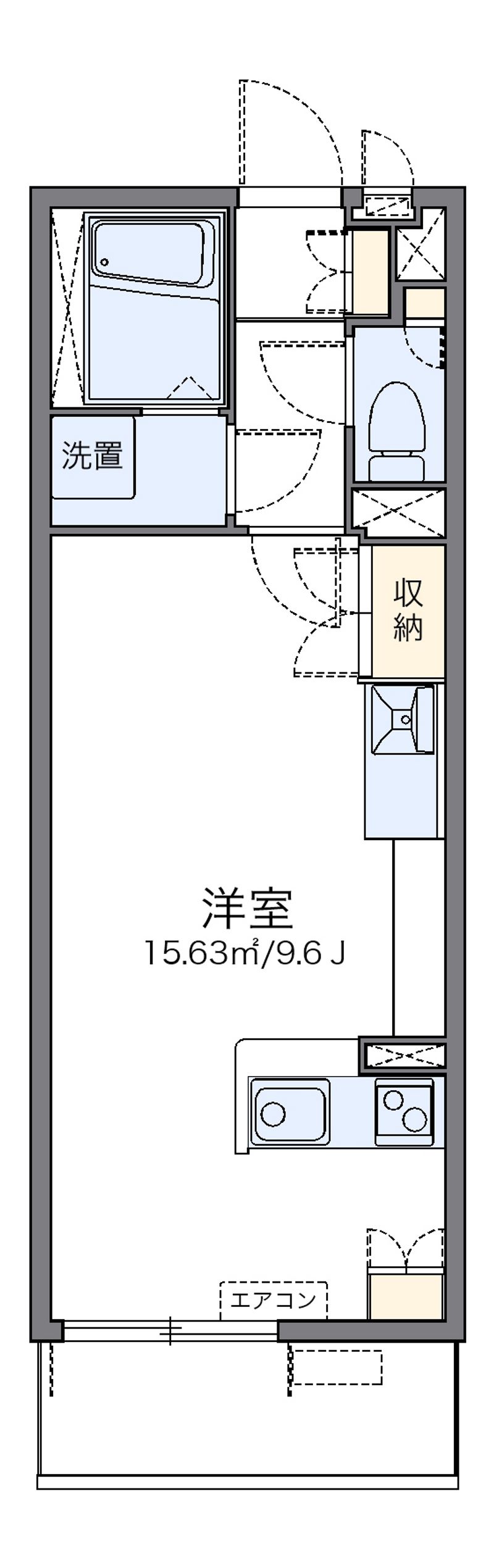 レオネクストクレスト夢見ヶ崎 間取り