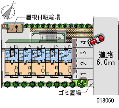 18060 Monthly parking lot