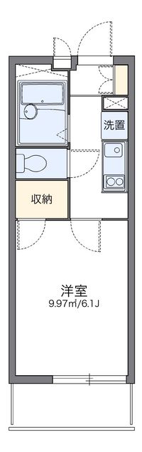 レオパレスサニーコート 間取り図