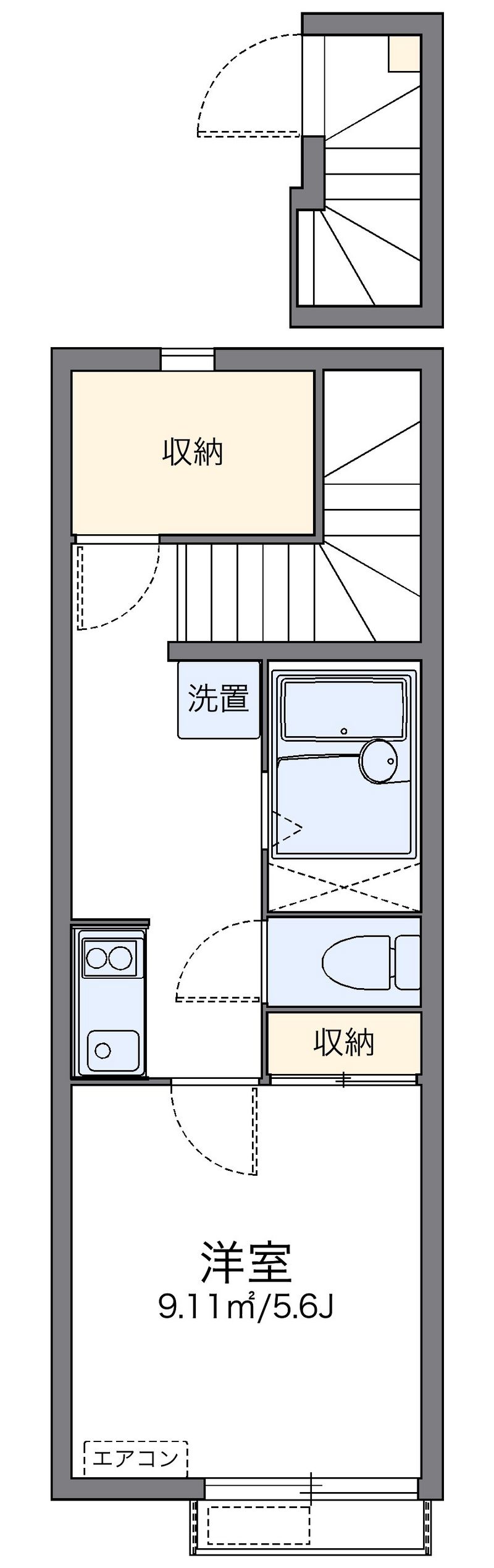 LEONEXT Hanamizuki Floor plan